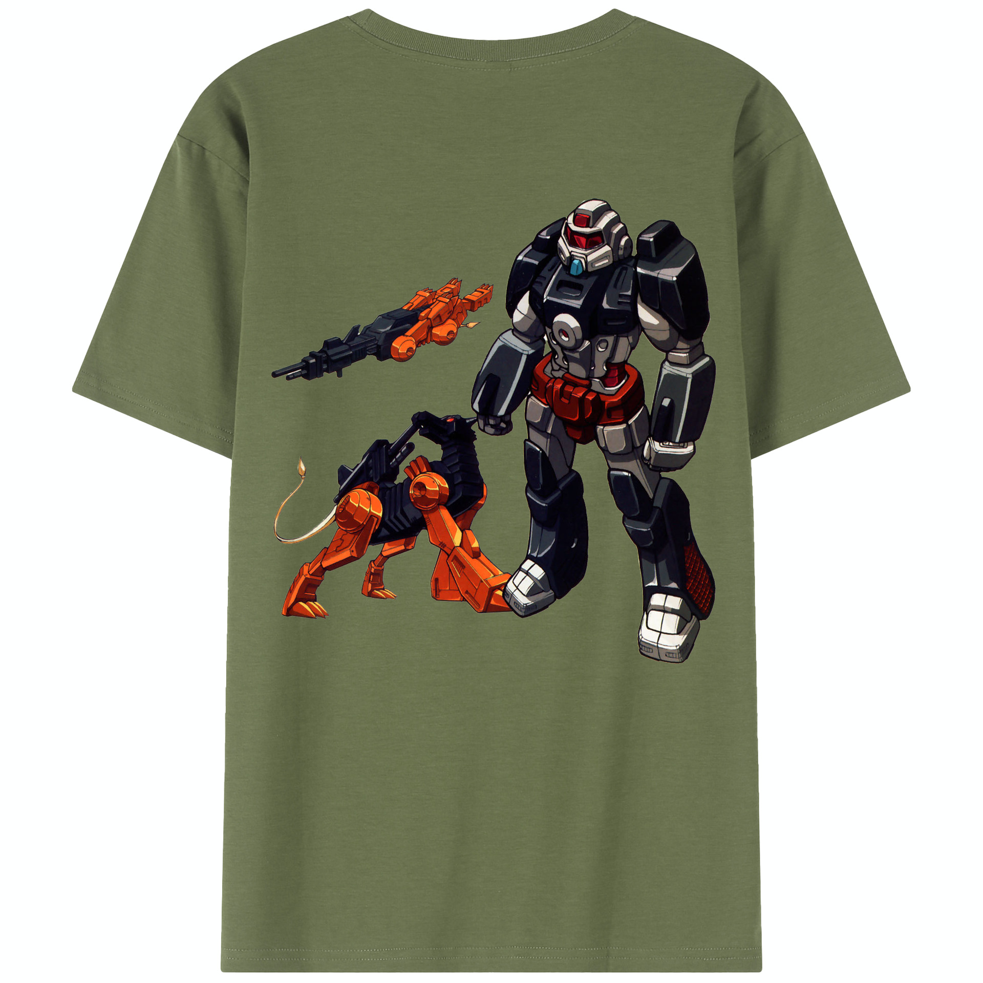 （画像用）  綿100％半袖Tシャツ（背面プリント）